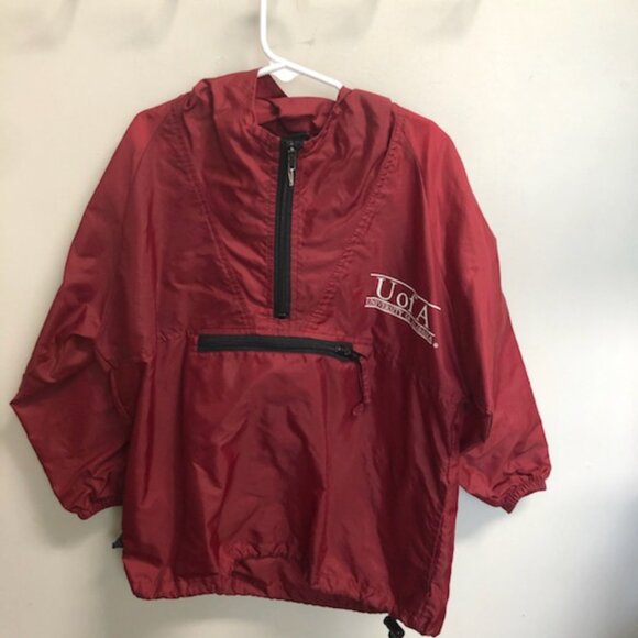 Alabama Crimson Tide Long Sleeve Windbreaker Storm Duds Small Child - Picture 1 of 7